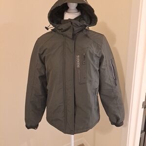 Suokeni Weather Gear Sherap Lined Waterproof Breathable Ski Jacket Sz S EUC